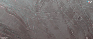 Illustration for article titled The Martian Surface is Looking Pretty Rad in Rainbow
